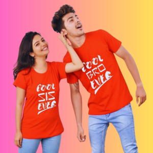 Custom Bro & Sister T-Shirt Print